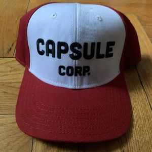 Dragon Ball Z Anime Capsule Corp Snapback hat